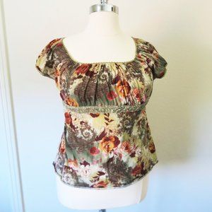 Cap Short Sleeve Top